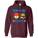 Snow Day Shirt For Chicago Bulls Vs Minion Fans pingpong