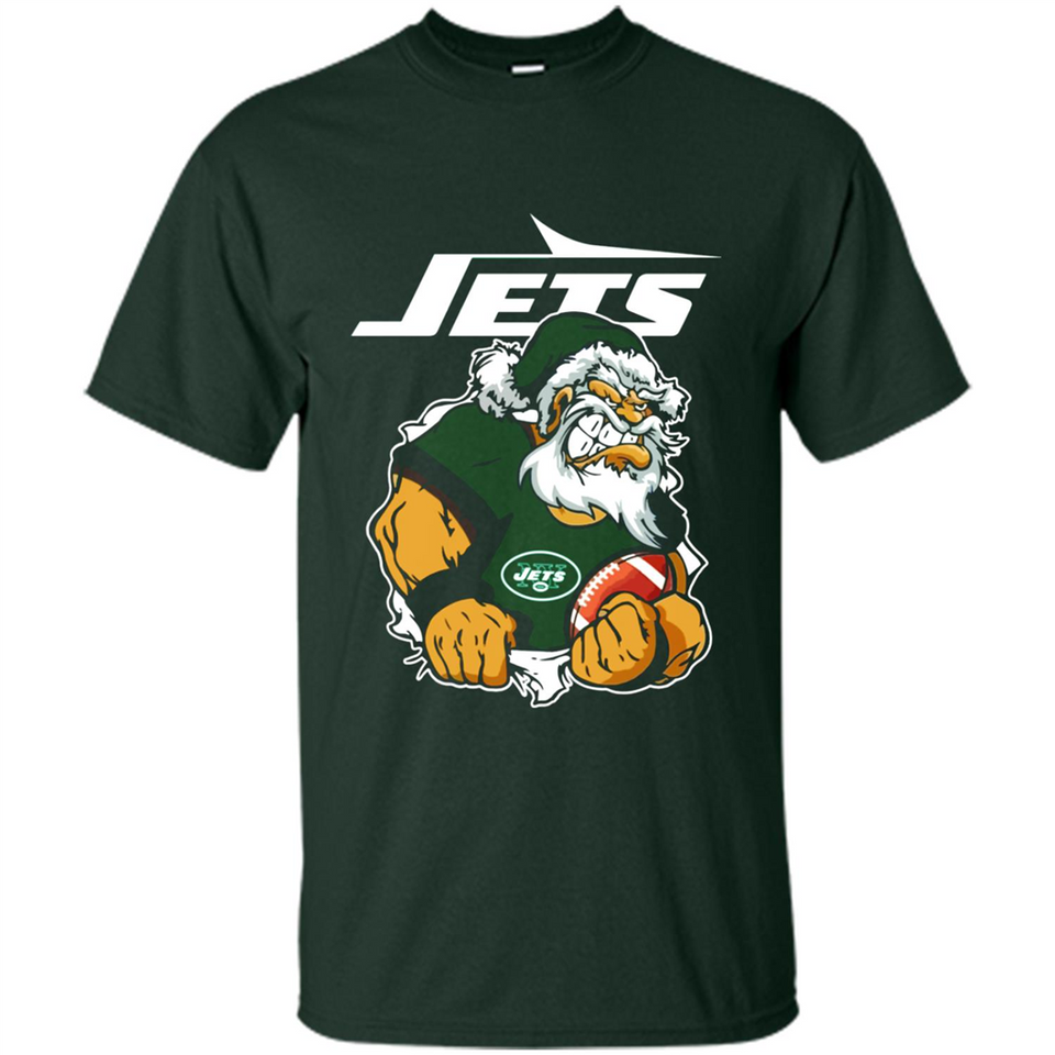 Grumpy Santa Claus Jets Football Team PINGPONG