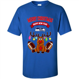 Seattle Seahawks NFL Reindeer Funny Merry Christmas And Happy New Year