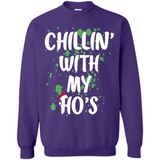 Chillin With My Ho's Funny Christmas - Sweatshirt