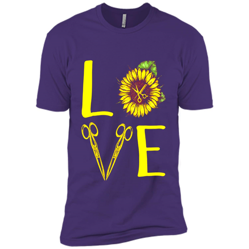Hair Stylist Love Sunflower Scissors PING PONG