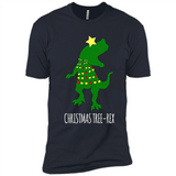 Christmas Tree Rex - Premium Short Sleeve T-Shirt
