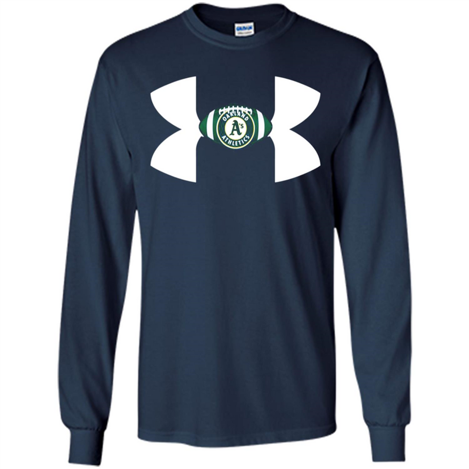 Oakland Athletics Under Armour Logo - Long Sleeve T-Shirt