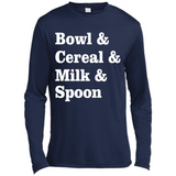 Tasty Cereal Recipe Bowl Milk Spoon