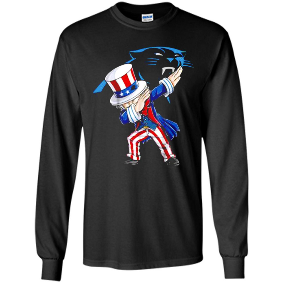 NFL CAROLINA PANTHERS UNCLE SAM DABBING INDEPENDENCE DAY