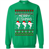Merry Fishmas Christmas sweatshirt PINGPONG
