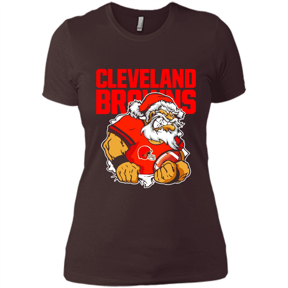 Grumpy Santa Claus Cleveland Browns Football Team PINGPONG