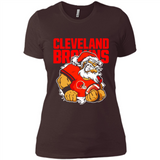 Grumpy Santa Claus Cleveland Browns Football Team PINGPONG