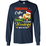 Pomeranian Coffee Wonderful Christmas