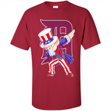 MLB DETROIT TIGERS UNCLE SAM DABBING INDEPENDENCE DAY