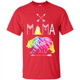 Mama Bear Shirt Tie Dye Family Vacation & Camping Tee - Shirt