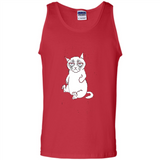 annoyed kitty touchy kitty grouchy ball of fur noody kitty PING PONG
