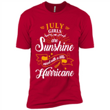 July Girl Are Sunshine Mixed With a Little Hurricane