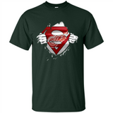 Detroit Red Wings And Superman Fans - Shirt