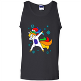 Christmas Dabbing Unicorn - Tank Top