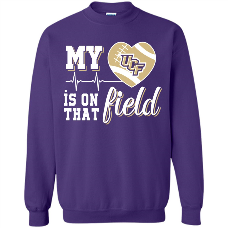 UCF Knights Football My Heart is on that Field - Sweatshirt