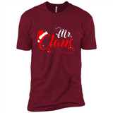 Mr. Claus Santa Claus Merry Xmas T-Shirt - Premium Short Sleeve T-Shirt
