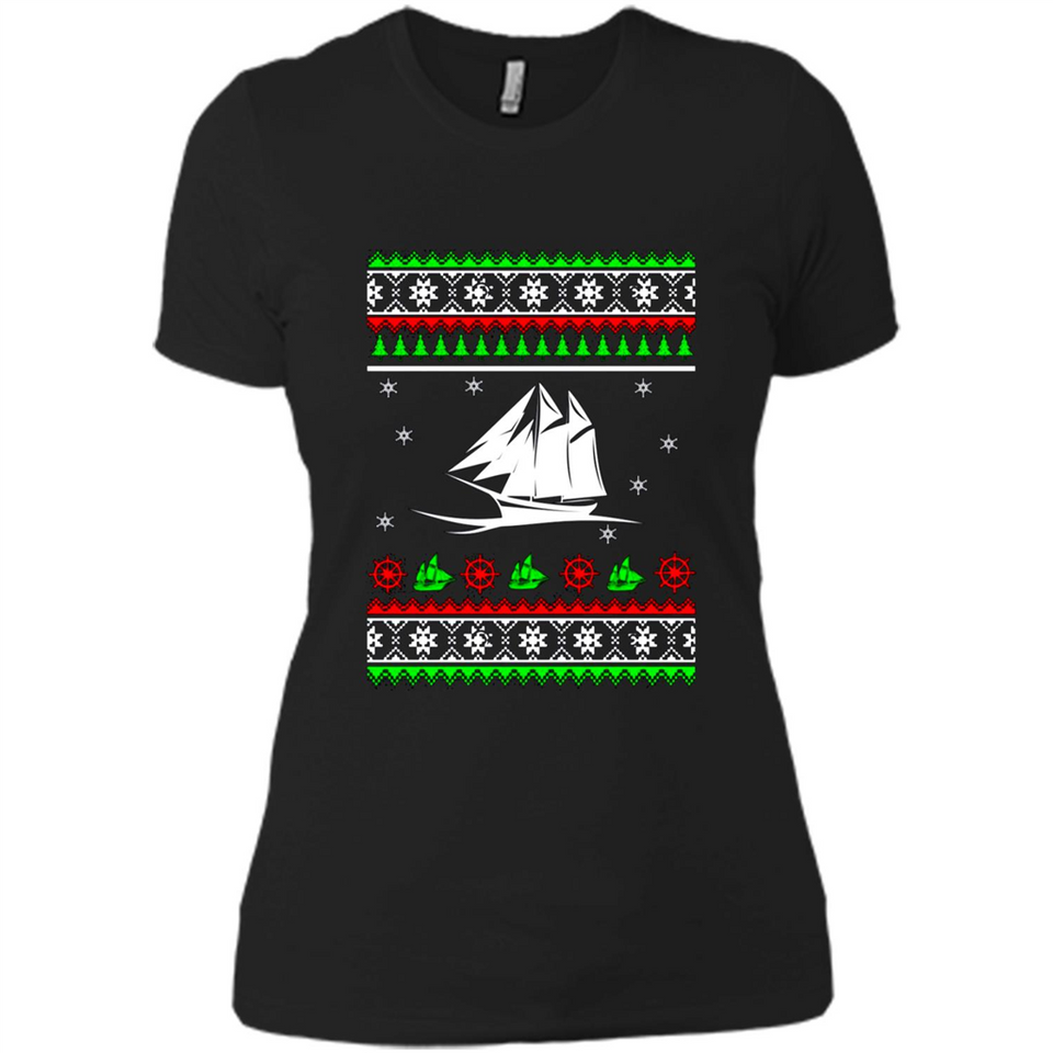 Nautical Anchor Ugly Christmas sweater PINGPONG