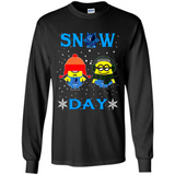 Snow Day Shirt For Memphis Grizzlies Vs Minion Fans pingpong