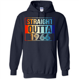 Retro Straight Outta 1966 52 Years Old - Hoodie