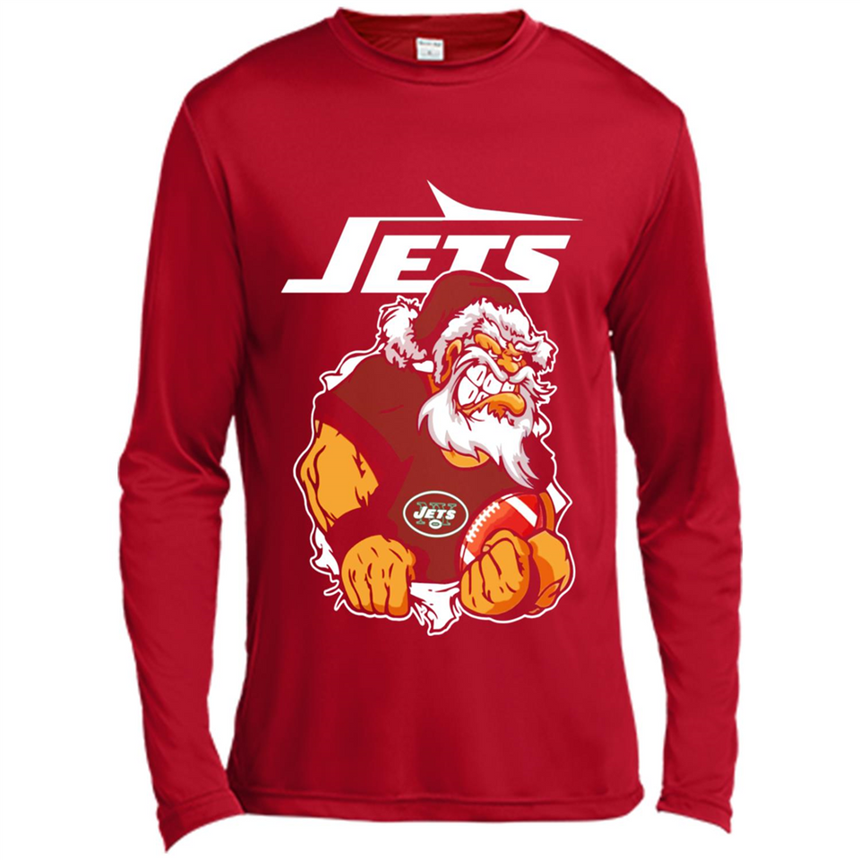 Grumpy Santa Claus Jets Football Team PINGPONG