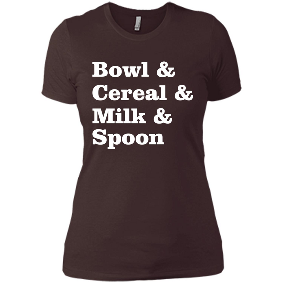 Tasty Cereal Recipe Bowl Milk Spoon