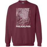 Philadelphia Pennsylvania City Map Souvenir