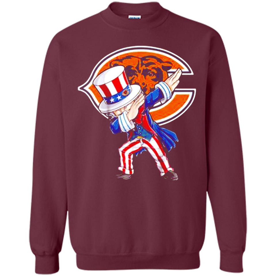 NFL CHICAGO BEARS UNCLE SAM DABBING INDEPENDENCE DAY