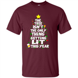 Funny Christmas Tree Drinking Sweatshirt Adult Boozy Festive - Shirt