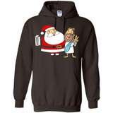 Eggnog Santa And Jesus Christmas