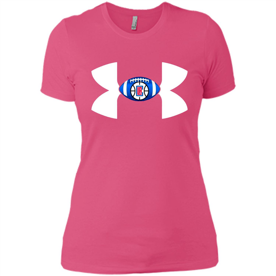 Los Angeles Clippers Under Armour Logo - Ladies' Boyfriend T-Shirt