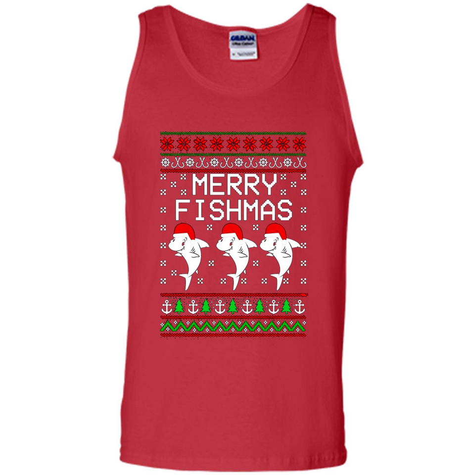Merry Fishmas Christmas sweatshirt PINGPONG