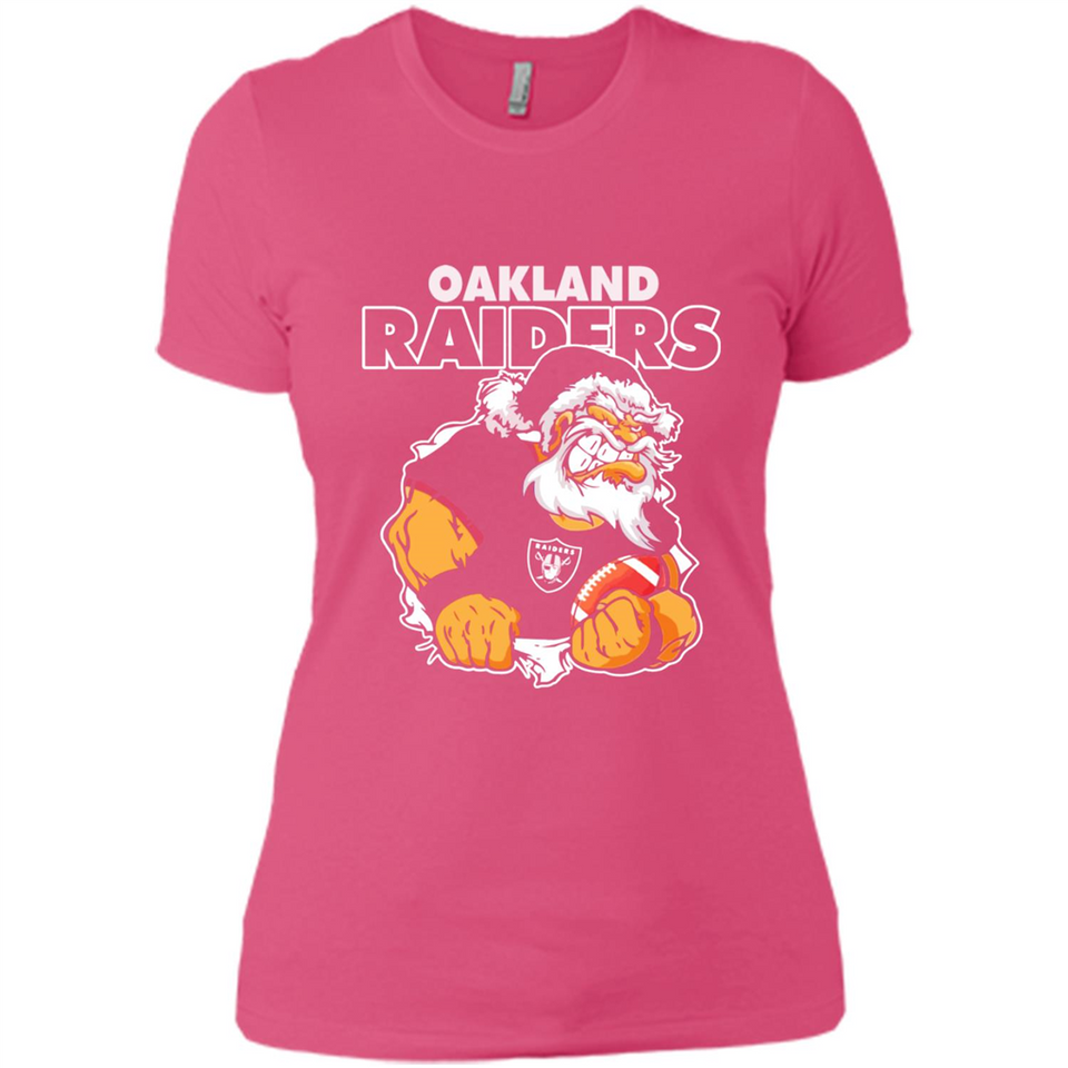 Grumpy Santa Claus Oakland Raiders Football Team PINGPONG
