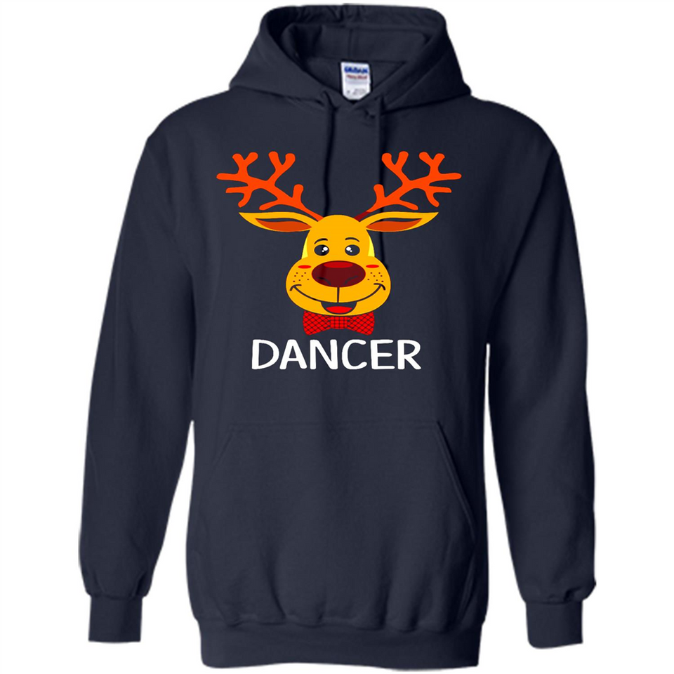 Dancer Santa Claus Funny Xmas Holiday T-Shirt - Hoodie