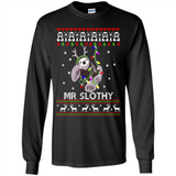 Mr Slothy Christma - Long Sleeve T-Shirt