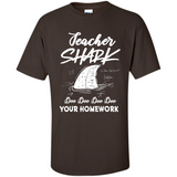Teacher Shark Doo Doo Doo Your Homework Shirt Ladies' Boyfriend