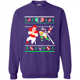 Santa vs Deer Football Ugly Christmas PINGPONG