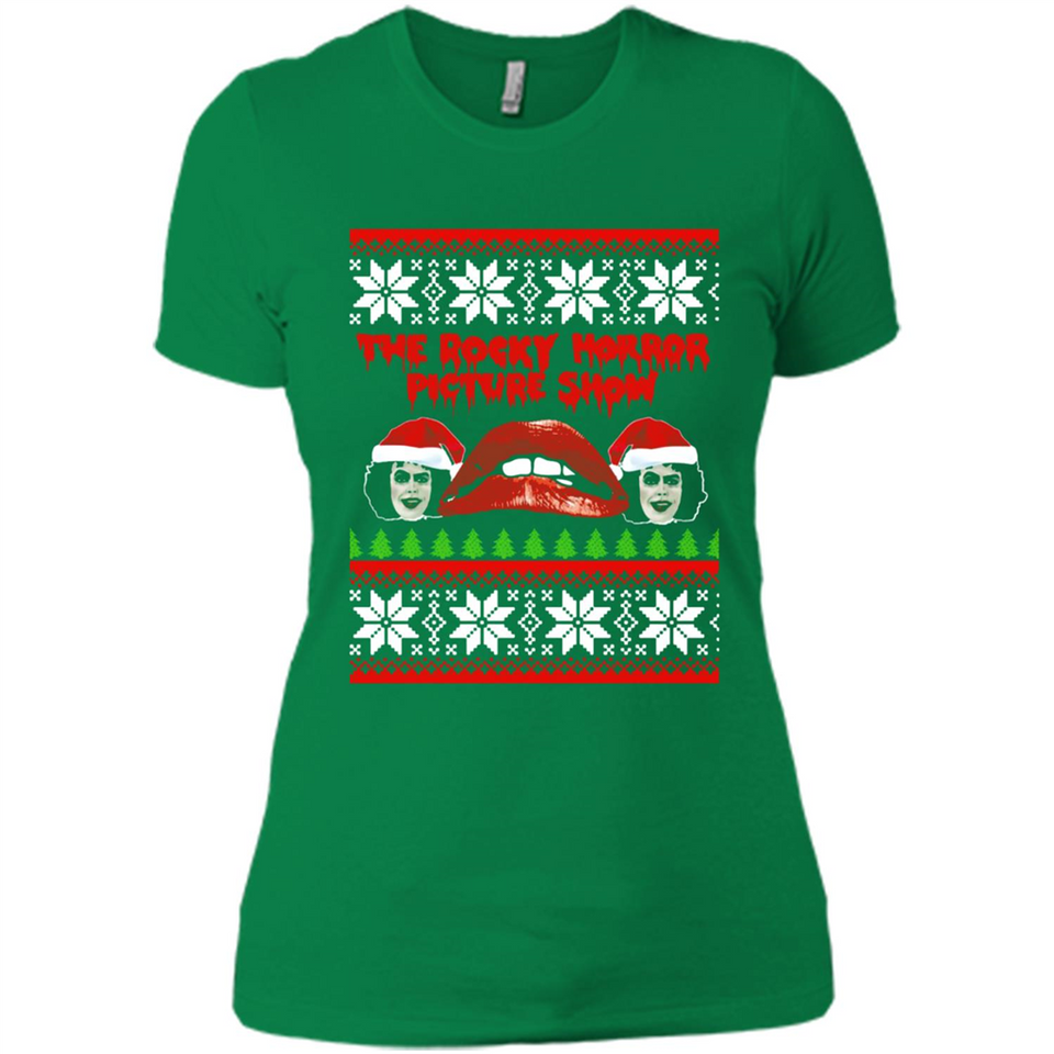 The Rocky Horror Picture Show Christmas sweater - Ladies' Boyfriend T-Shirt