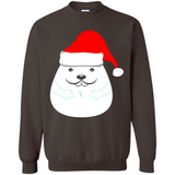 Funny Hamster Christmas t-shirt Santa Hat - Sweatshirt