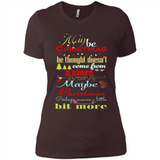 Maybe Christmas Doesn't Come From Store Christmas Means - Ladies' Boyfriend T-Shirt