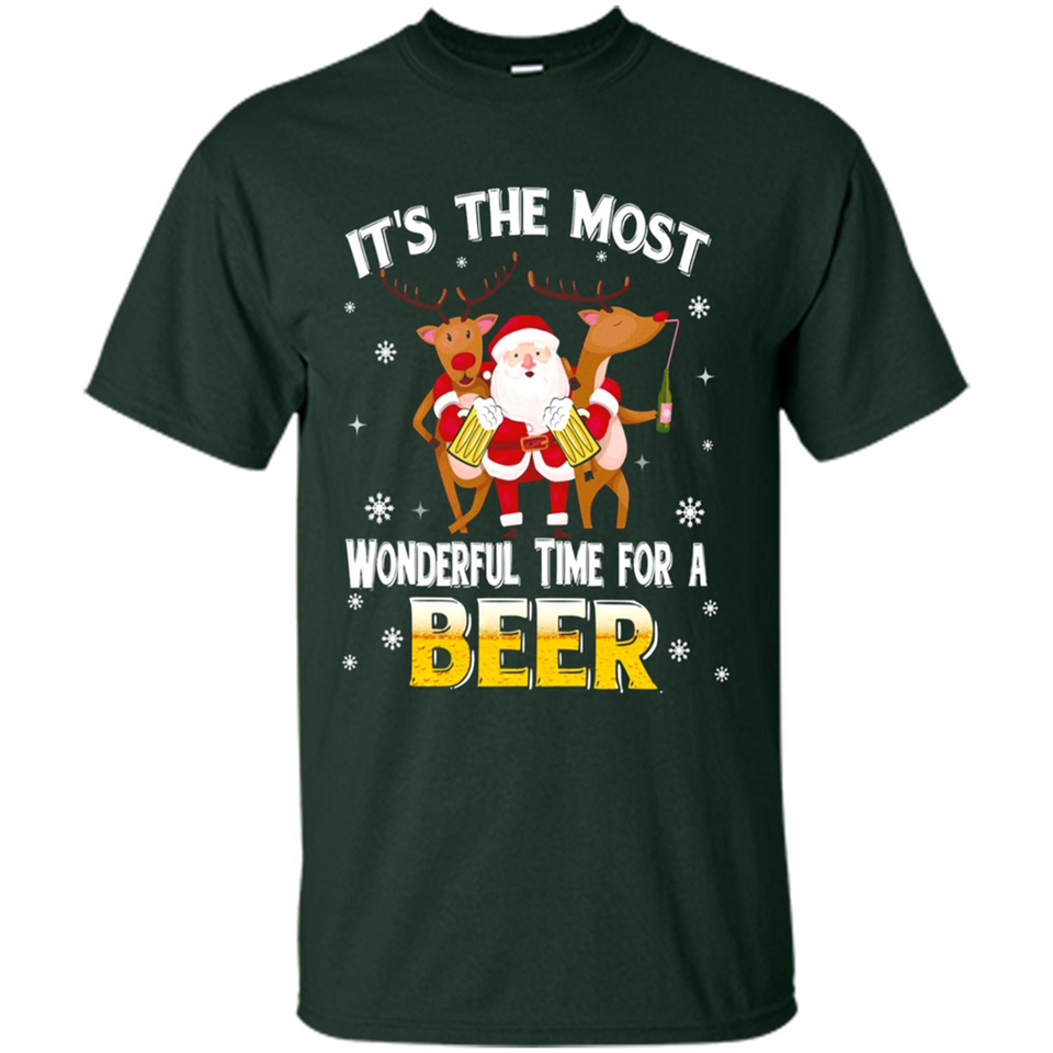 Its The Most Wonderful Time for a Beer - Shirt