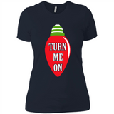 Turn Me On Christmas Tree Light Bulb Decoration