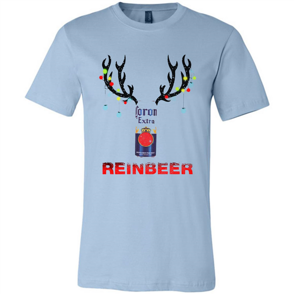 Corona Extra reinbeer Christmas - Canvas Unisex T-Shirt
