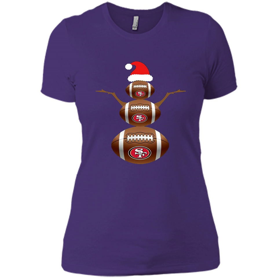San Francisco 49ers NFL Dabbing Snowman Xmas