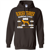 Border Terrier Barking Logic - Hoodie