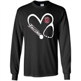 Stethoscope Heart Love Atlanta Falcons For Football Lovers