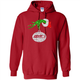 Funny Seattle Seahawks Glitter Grinch Monogram Ornament Christmas Gift - Hoodie