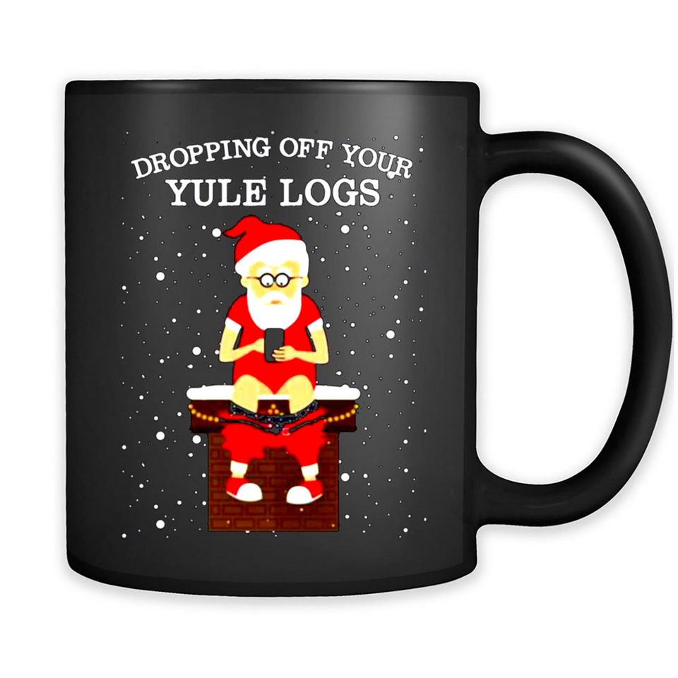 Santa Dropping Off Your Yule Logs