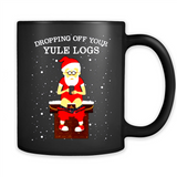 Santa Dropping Off Your Yule Logs