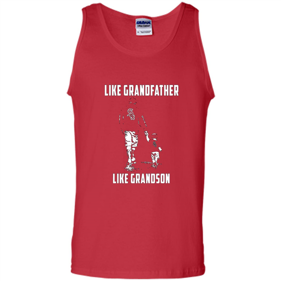 Chicago White Sox GrandFather Like GrandSon - Tank Top